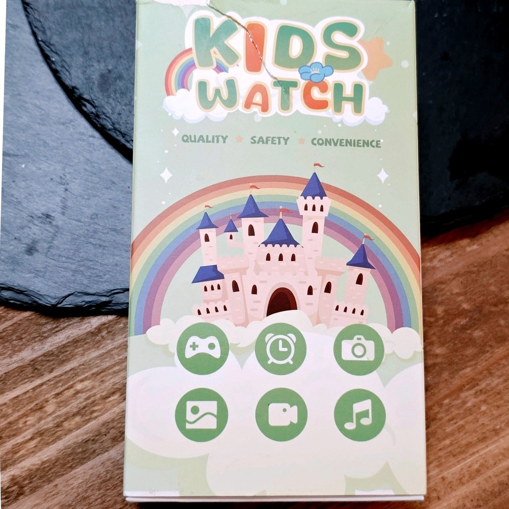 Kids‎ Smartwatch Digital Emergency Calls Games Camera Music Player Black NEW